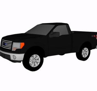 现代汽车su模型