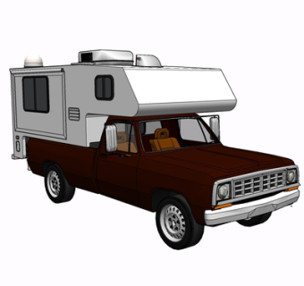 现代汽车su模型