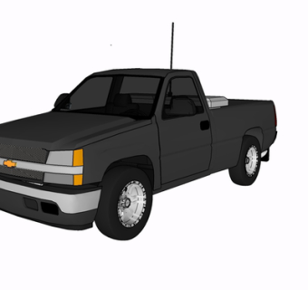 现代汽车su模型