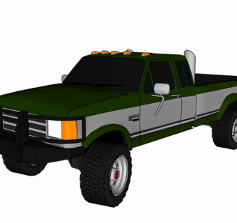 现代汽车su模型