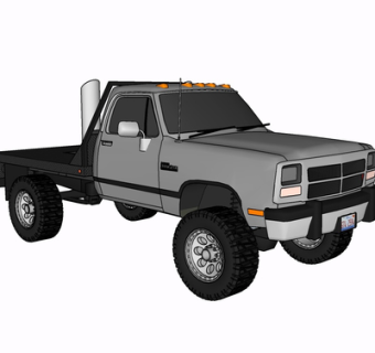 现代汽车su模型