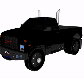 现代汽车su模型