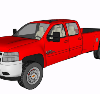 现代汽车su模型