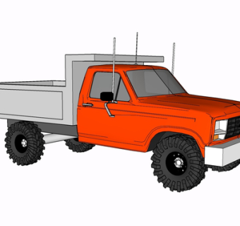 现代汽车su模型