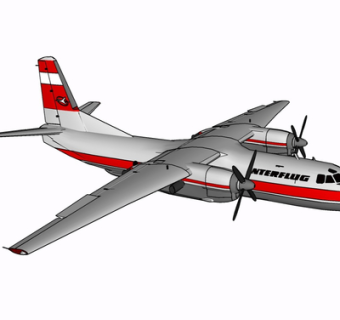 现代飞机su模型