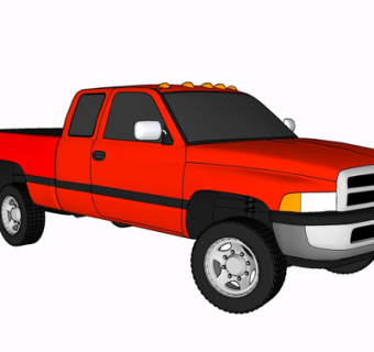 现代汽车su模型