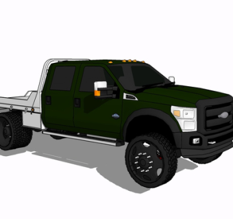 现代汽车su模型