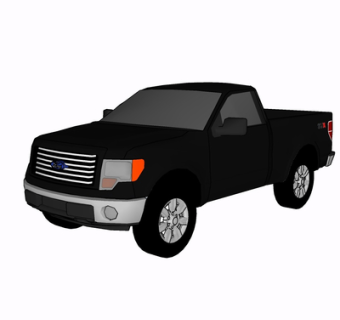 现代汽车su模型