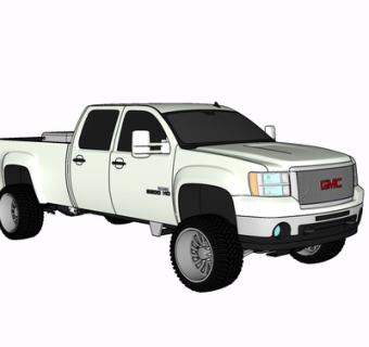 现代汽车su模型