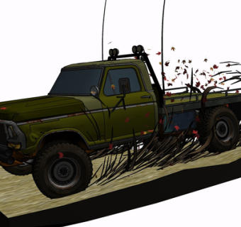 现代汽车su模型