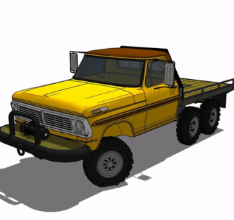 现代汽车su模型