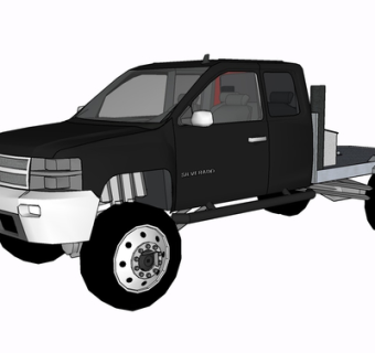 现代汽车su模型