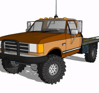 现代汽车su模型