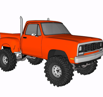 现代汽车su模型