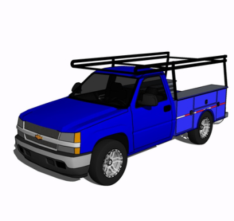 现代汽车su模型