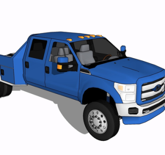 现代汽车su模型