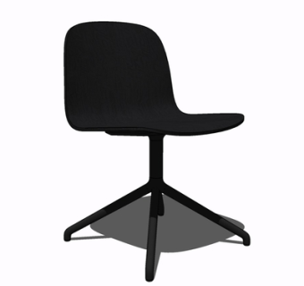 现代布艺单椅su模型