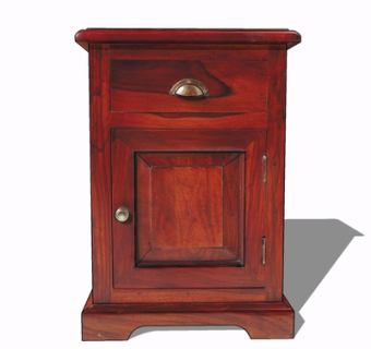 现代实木边几su模型