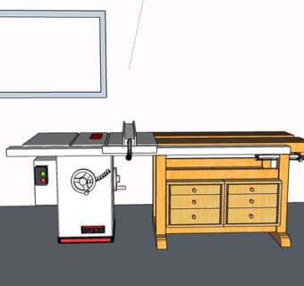 现代工业设备su模型