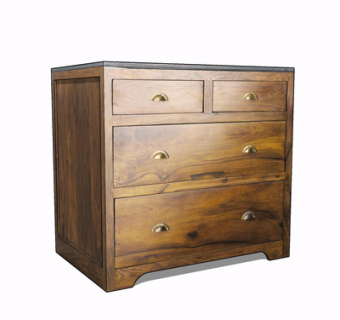 现代实木斗柜su模型