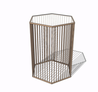 现代六边形边几su模型