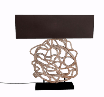 现代金属台灯su模型