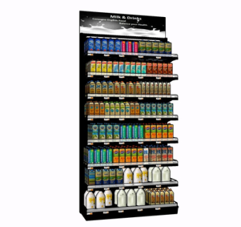 现代超市货架su模型