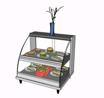 现代货柜su模型