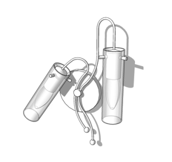 现代金属壁灯su模型