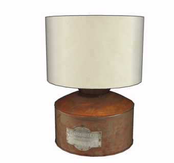 现代金属台灯su模型