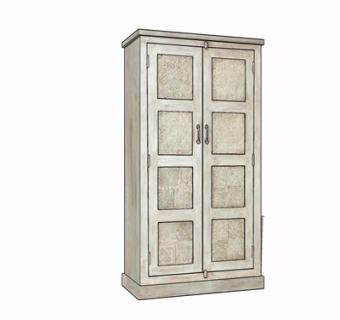 现代实木衣柜su模型