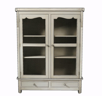 现代实木装饰柜su模型