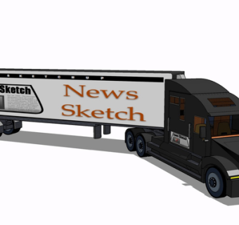 现代汽车su模型