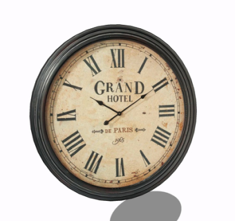 现代金属挂钟su模型