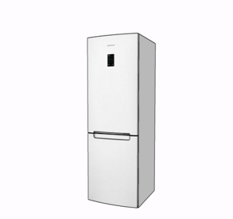 现代冰箱su模型