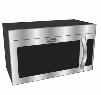 现代微波炉su模型