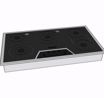 现代煤气灶su模型