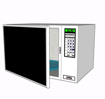 现代微波炉su模型