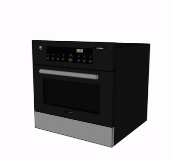 现代微波炉su模型