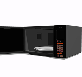 现代微波炉su模型