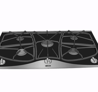 现代煤气灶su模型