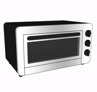 现代微波炉su模型