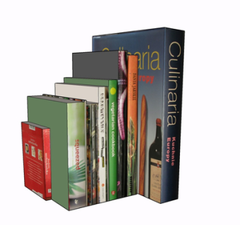 现代书籍su模型