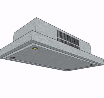 现代油烟机su模型