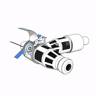 现代卫星su模型