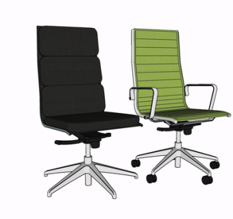 现代办公椅su模型