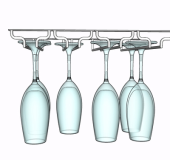 现代酒杯su模型