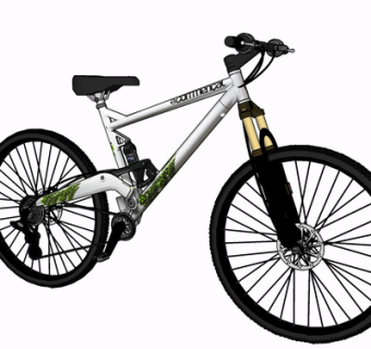 现代自行车su模型