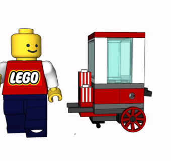 现代摆件su模型