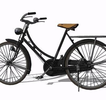 现代自行车su模型